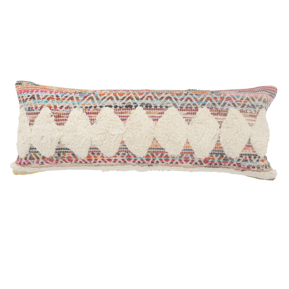 Ox Bay Cailee Diamond Chevron Throw Pillow, 14" x 36" Reactangle, Multi-color & White, Count per Pack 1