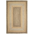 thumbnail image 1 of Ox Bay Classic Natural Jute Indoor Area Rug, Gray, 5' x 7' 9" ( 5' x 8' ), 1 of 4