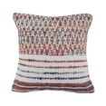thumbnail image 1 of Ox Bay Colorful Geometric Square Throw Pillow, 20", Multi / White, Count per Pack 1, 1 of 10