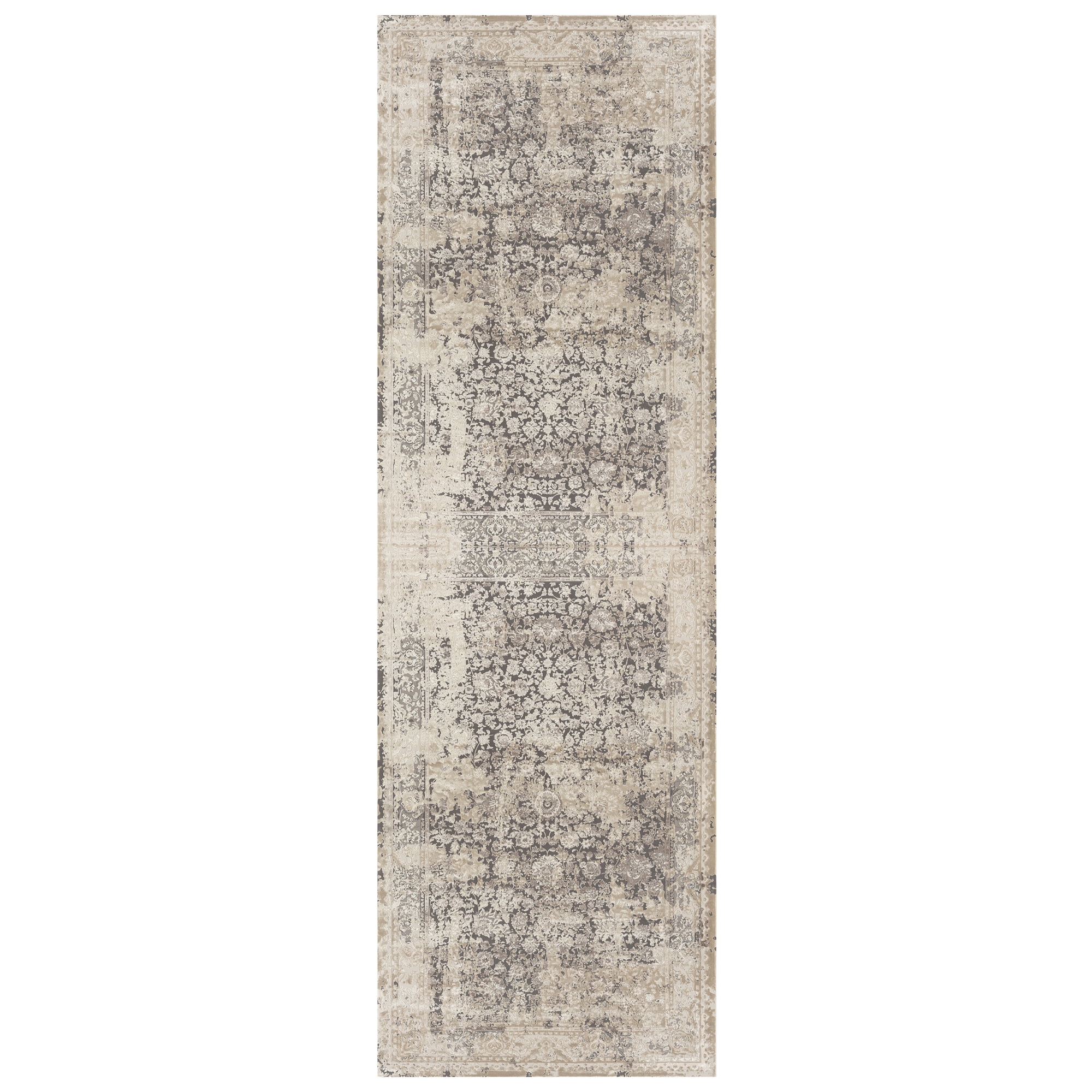 Ox Bay Dallas 4' x 6' Blue Floral Premium Ultra-Soft Indoor Area Rug