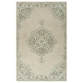 thumbnail image 1 of Ox Bay Epoch 7'9" x 9'9" Ivory Medallion Hand-Tufted Wool Blend Indoor Area Rug, 1 of 7