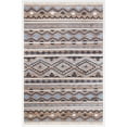thumbnail image 1 of Ox Bay Finley Coastal, Modern, Bohemian Geometric Hand-Made Area Rug, 2' x 3', 1 of 7