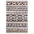 thumbnail image 1 of Ox Bay Finley Coastal, Modern, Bohemian Geometric Hand-Made Area Rug, 7' 9" x 9' 9", 1 of 7