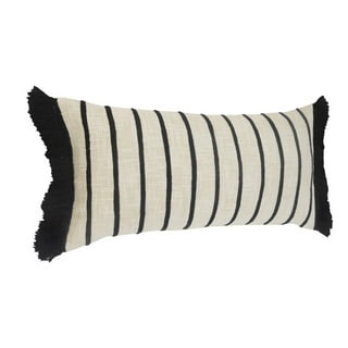 Black Rectangle Pillow