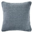 thumbnail image 1 of Ox Bay Gavin 20" x 20" Frost Blue Solid Cotton and Linen Adult Decorative Throw Pillow, 1 of 7