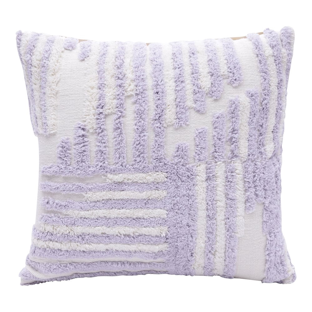 Ox Bay Geometric Shag Decorative Throw Pillow by Stacy Garcia, 22" x 22"