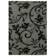 thumbnail image 1 of Ox Bay Grace Gray and Black Indoor Area Rug (5'2" x 7'2"), 1 of 4