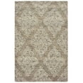 thumbnail image 1 of Ox Bay Karma Beige Khaki 9 ft. x 12 ft. Large Tufted Wool Area Rug, 1 of 5