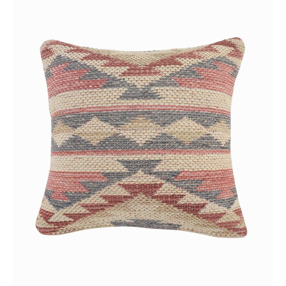 Southwestern Multicolor Cotton Square Throw Pillow Set