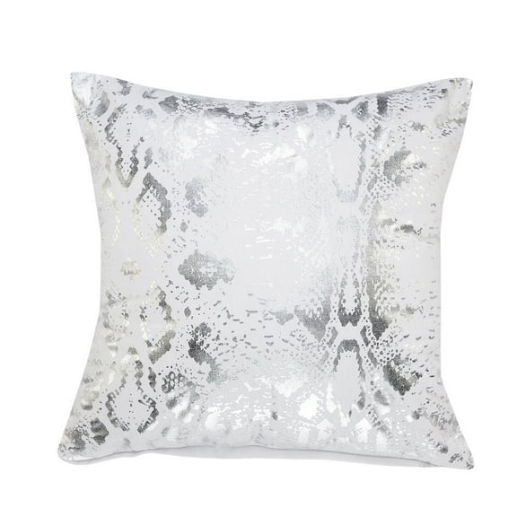 LR Home Metallic Snakeskin Throw Pillow
