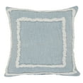 thumbnail image 1 of Ox Bay Modern Tufted Sky Throw Pillow, 20 in. Square, Blue / White, Count per Pack 1, 1 of 8