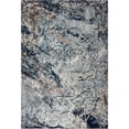 thumbnail image 1 of Ox Bay Nayeli 5' x 7'6" Gray/Navy Abstract Durable Performance Indoor Area Rug, 1 of 9