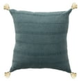 thumbnail image 1 of Ox Bay Sasha 18" x 18" Gray Ultra-Soft Turkish Cotton Adult Decorative Throw Pillow, 1 of 8