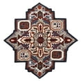 thumbnail image 1 of Ox Bay Selah 5' Star Gray/Rust Southwestern Hand-Tufted Indoor Area Rug, 1 of 8