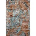 thumbnail image 1 of Ox Bay Serene 7' 9" x 9' 6" Rust and Gray Abstract Durable Performance Indoor Area Rug, 1 of 10