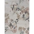 thumbnail image 1 of Ox Bay Evan 5'2" x 7'2" Gray/Beige Floral Durable Performance Indoor Area Rug, 1 of 8