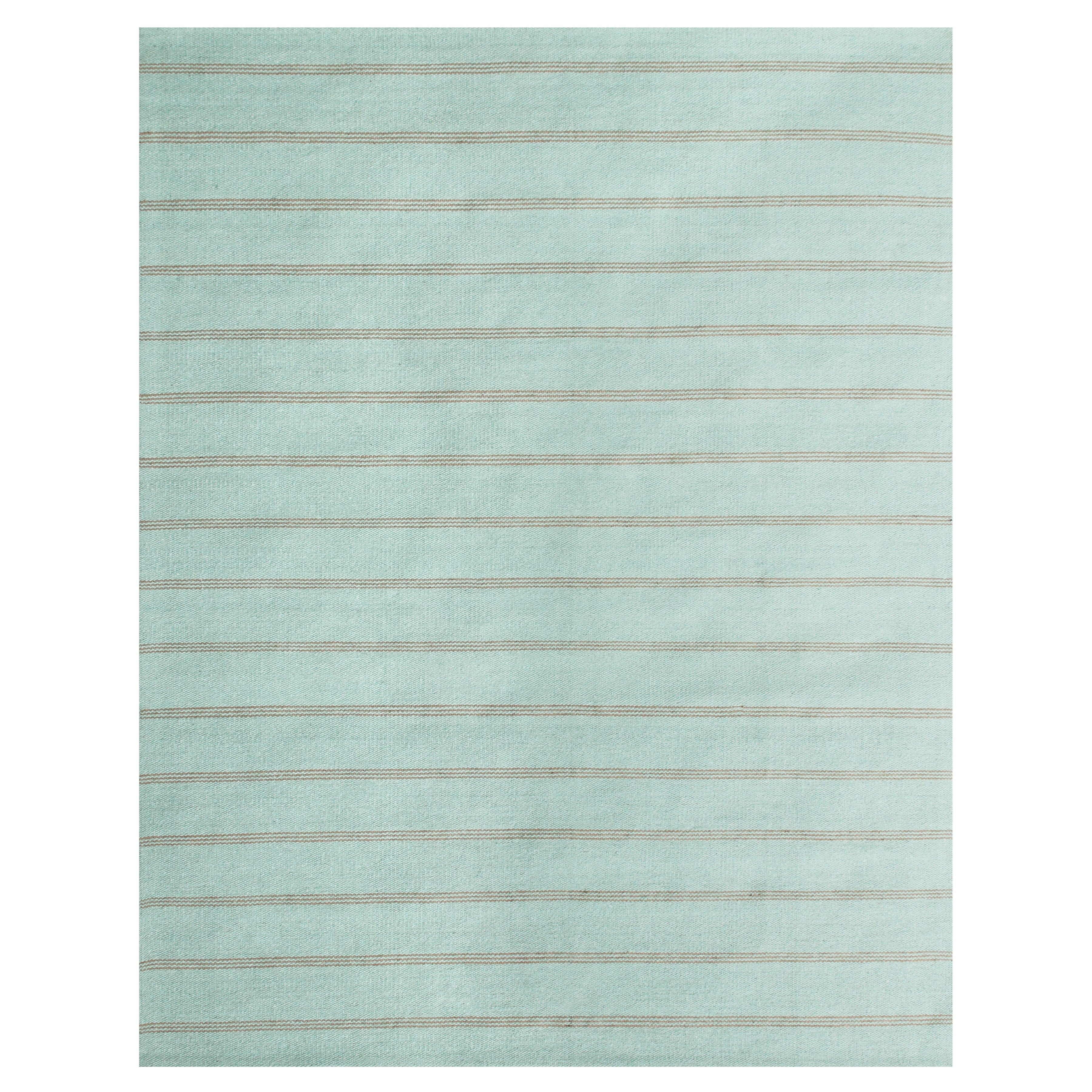 Ox Bay Striped Hand-Made Area Rug, 12' x 9'
