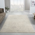 thumbnail image 1 of Harlow Hill Villa 2' x 3' Beige/Ivory Bordered Performance Indoor Area Rug, 1 of 7