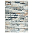 thumbnail image 1 of Ox Bay Wesley 2' x 3', Blue/Gray Abstract Washable Indoor Area Rug by Evette Rios, 1 of 8