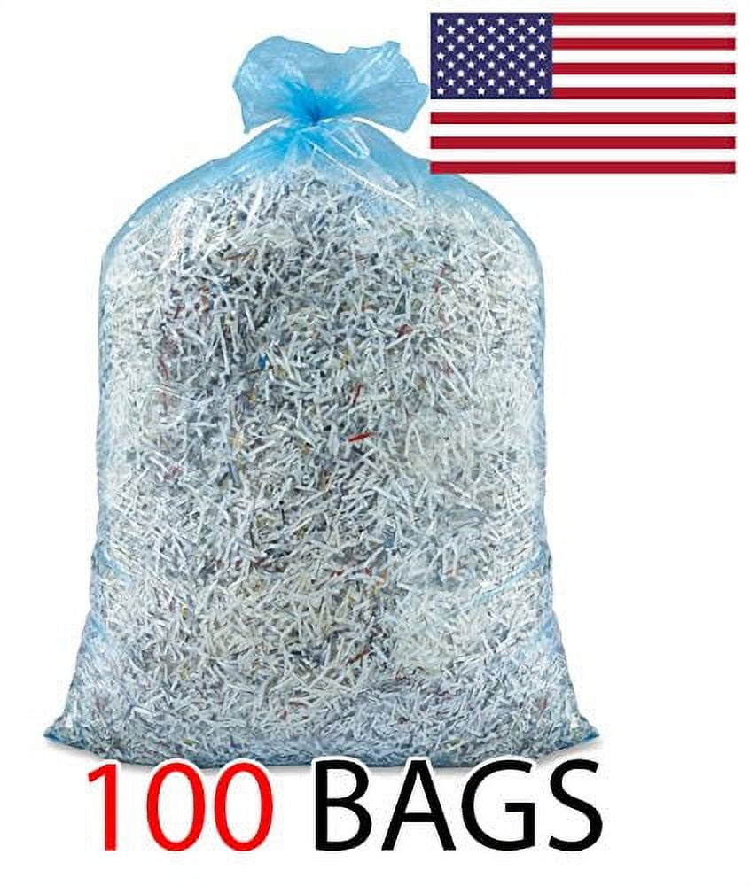 Aluf Plastics 45 Gallon 1.2 MIL Blue Industrial Strength Trash Bags - 40 x  4