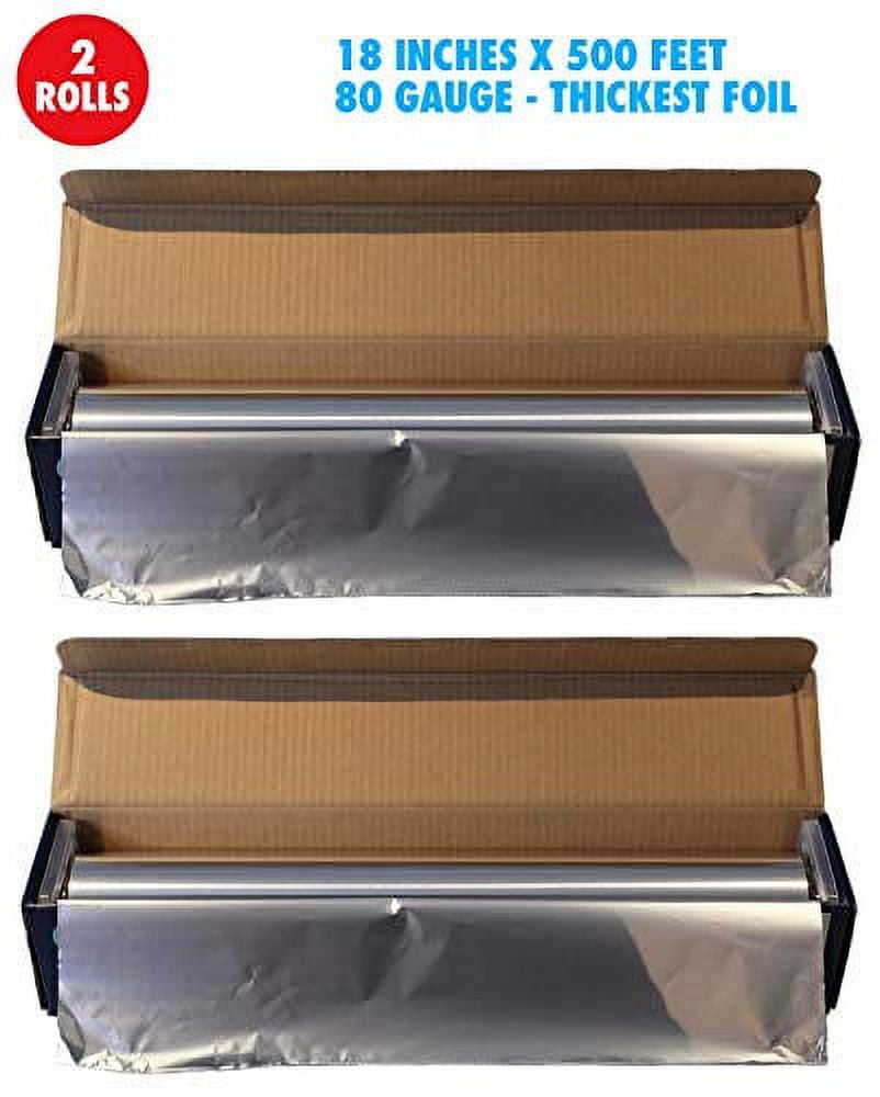 Aluminum foil, standard thickness, 18 x 500 ft from Cole-Parmer