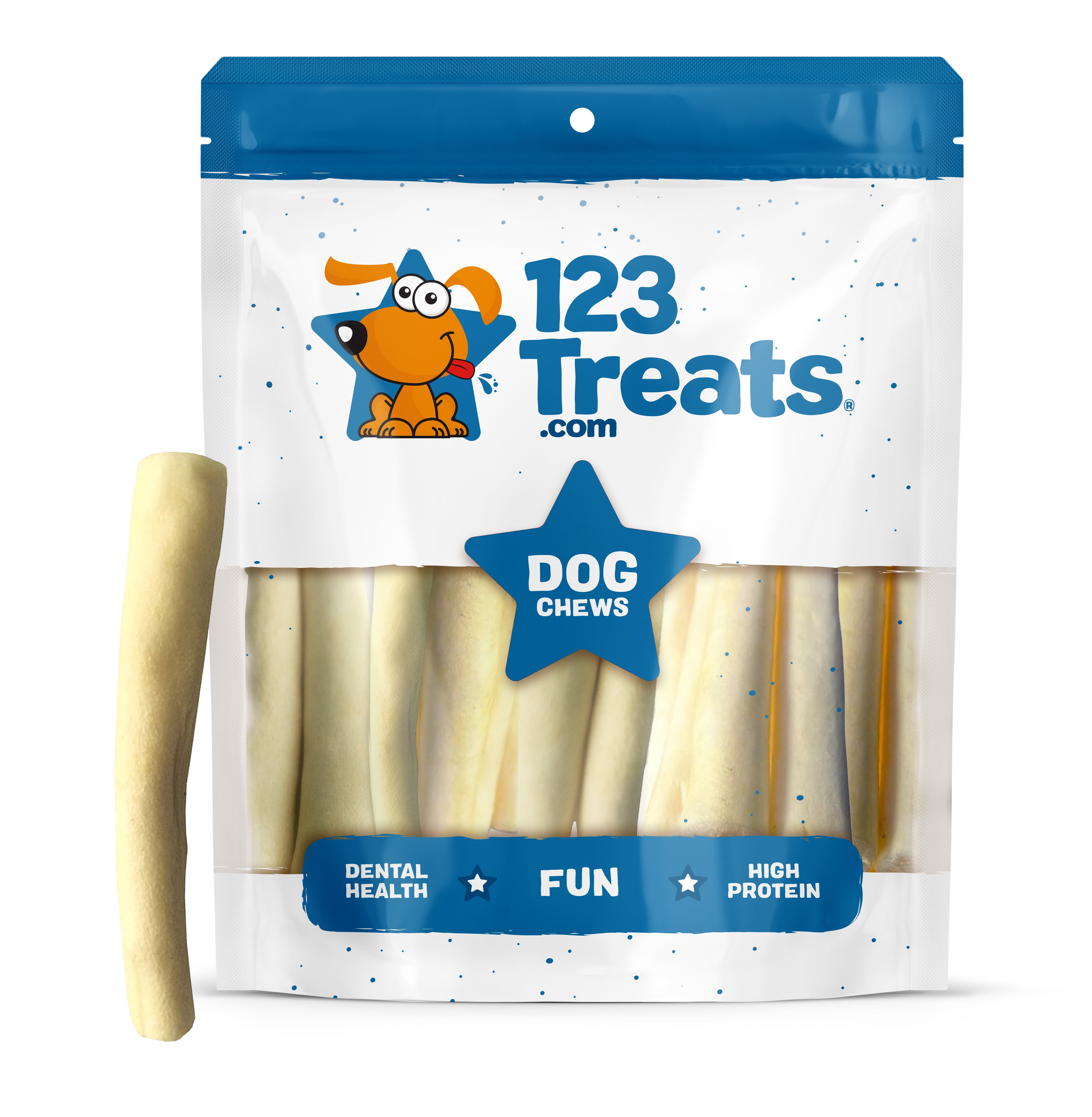 Ox Tail for Dogs 5-6" - (25 Count) | 100% Natural Dog Chews from Free Range Grass Fed Beef Bull Tail