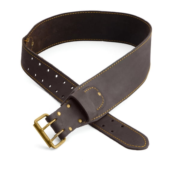 Ox Tools 2 Inch Oil Tanned Leather Tool Belt, Large