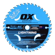 Ox Tools Pro Lightning 7-1/4 Inch 40T Circular Saw Blade