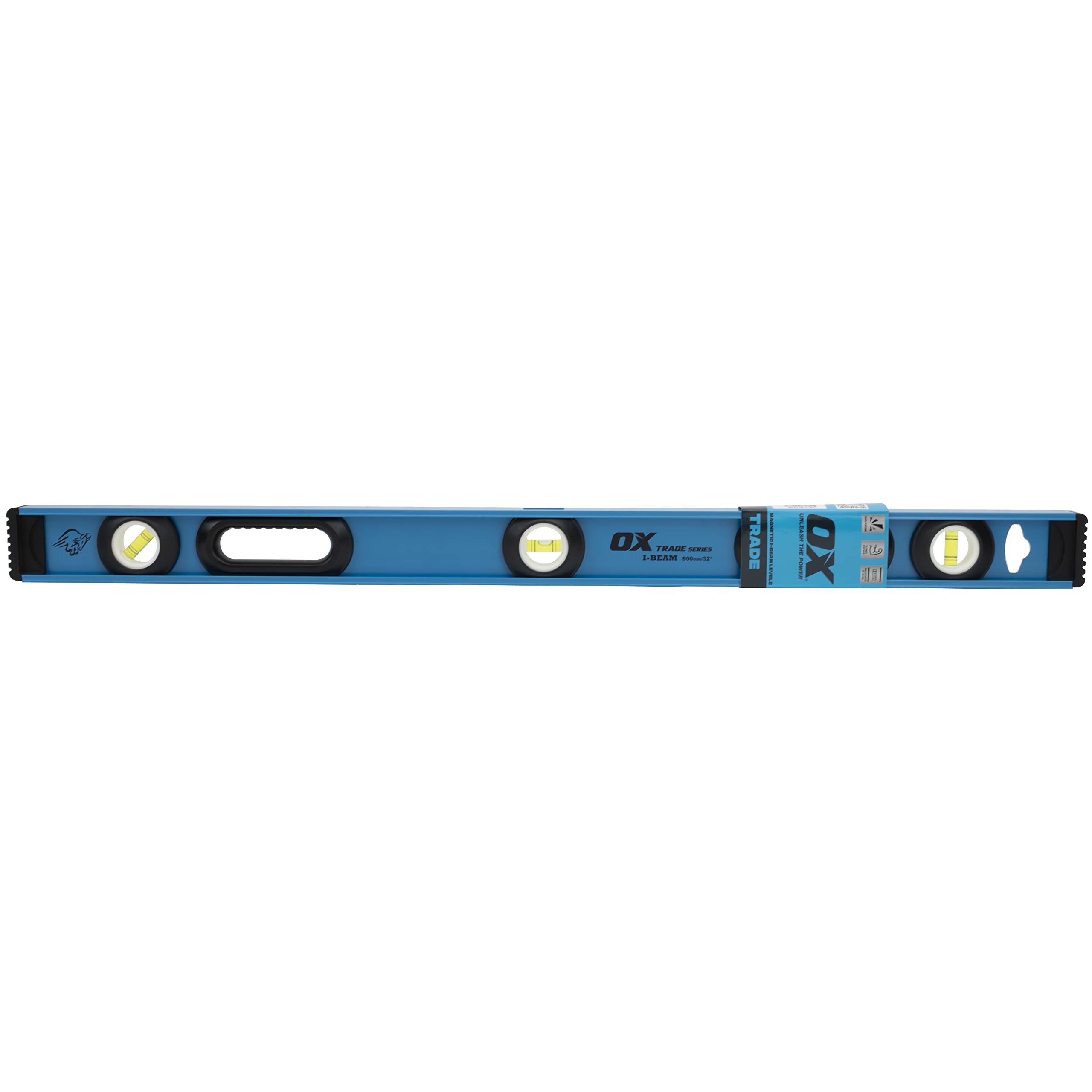 Ox Trade 32 inch Magnetic I Beam Level with Magnet Base - Aluminum Body ...