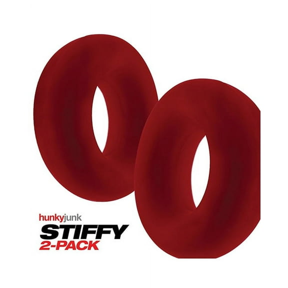 Stiffy 2-pack C-rings Cherry Ice
