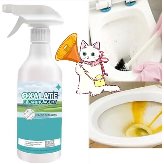Oxalic Acid Cleaner, High Concentration Oxalic Acid Toilet All-purpose Cleaner, Highly Effective Oxalic Acid Cleaning, Multi purpose Oxalic Acid Spray, For Floor Tile Countertop (1)