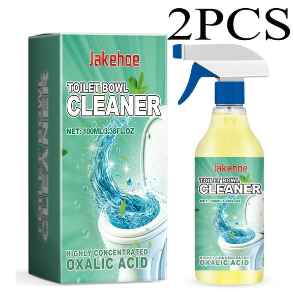 Oxalic Acid Cleaner,Oxalic Acid,Oxalic Acid Stain Cleaner,Multi-Purpose Oxalic Acid Stain Removal Cleaning Spray,Oxalic Cleaner Tile Concentration Toilet(2pcs 100ml/3.38fl.oz)from QiwagFerng