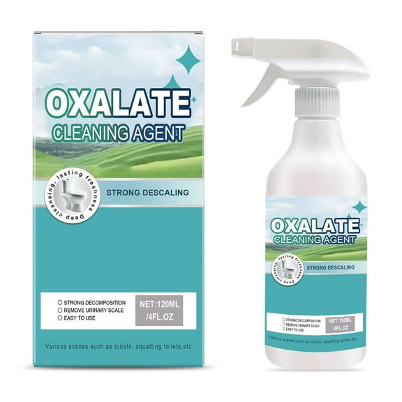 Oxalic Acid Cleaner Spray High Concentration Multi-effect Dissolver Household Oxalic Acid Sprays for Bathroom Toilet Bowl and Tile