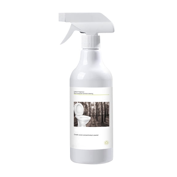 Oxalic Cleaner Spray 500ml Purpose Stain Remover For Toilet Grout Tile Powerful Foam Cleaner | Bathroom Kitchen Yes Glue Paste Leak Spray Rug Glue Sock Glass Crack Sealant Wallpaper Glue Cold Weather
