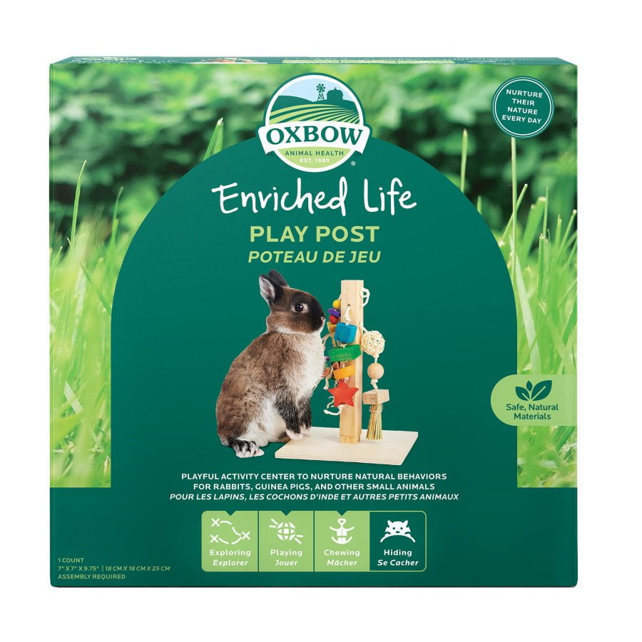 Oxbow Animal Health Enriched Life Play Post Small Animal Toy, One Size