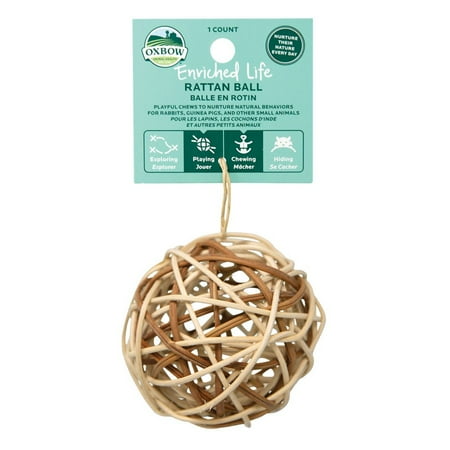 Oxbow 73296326 Small Animal Enriched Life Rattan Ball