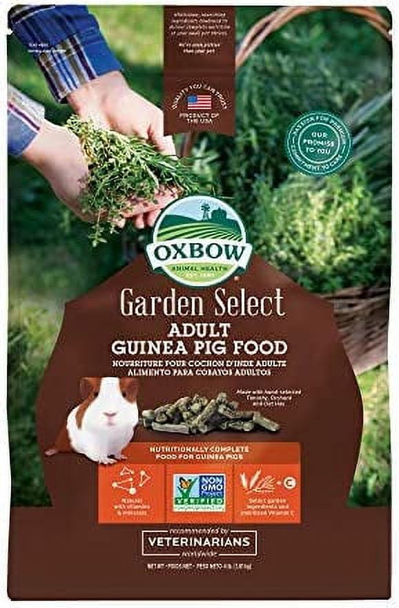 Oxbow Animal Health Garden Select Adult Guinea Pig Food, Garden