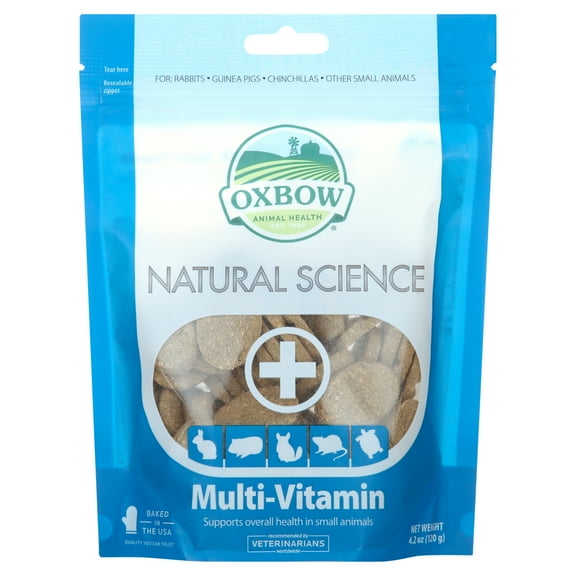 Oxbow Animal Health Natural Science Small Animal Multi Vitamin Supplement, 4.2 oz