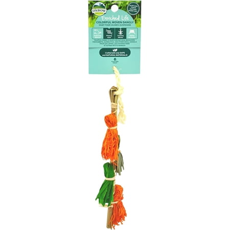 Oxbow Enriched Life Colorful Woven Dangly For Enrichment For Small Animals