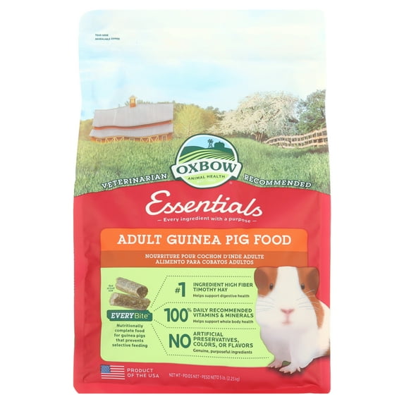 Oxbow Essentials Adult Guinea Pig Dry Food - 5lbs.