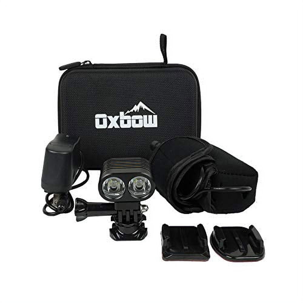 Oxbow Gear Voyager Dirt Bike Helmet Light Kit with Rechargeable Battery