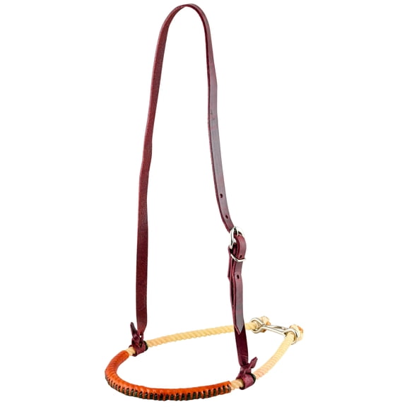 Oxbow Leather Covered Rope Noseband