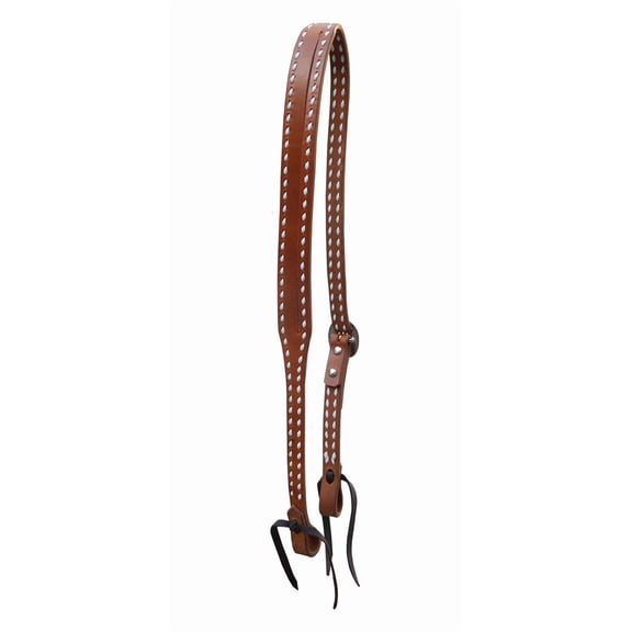 Split Ear Headstall With Buck-stitch