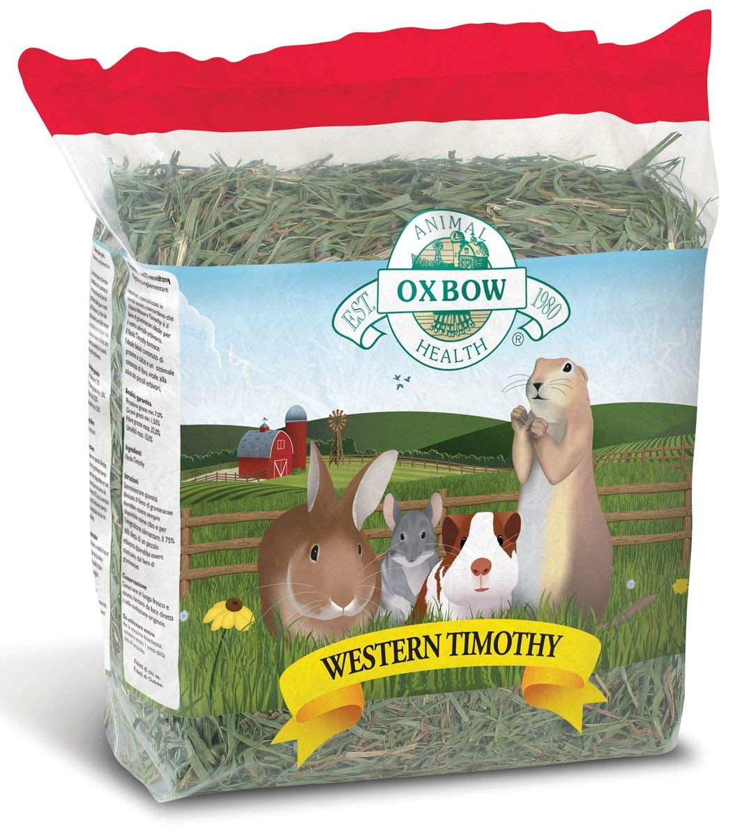 Oxbow Western Timothy Hay Dry Small Animal Food 50 lbs. Walmart