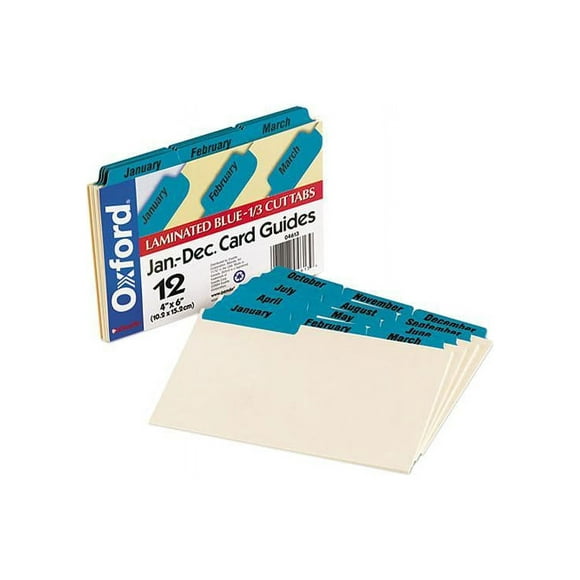 3x5 Index Card Dividers