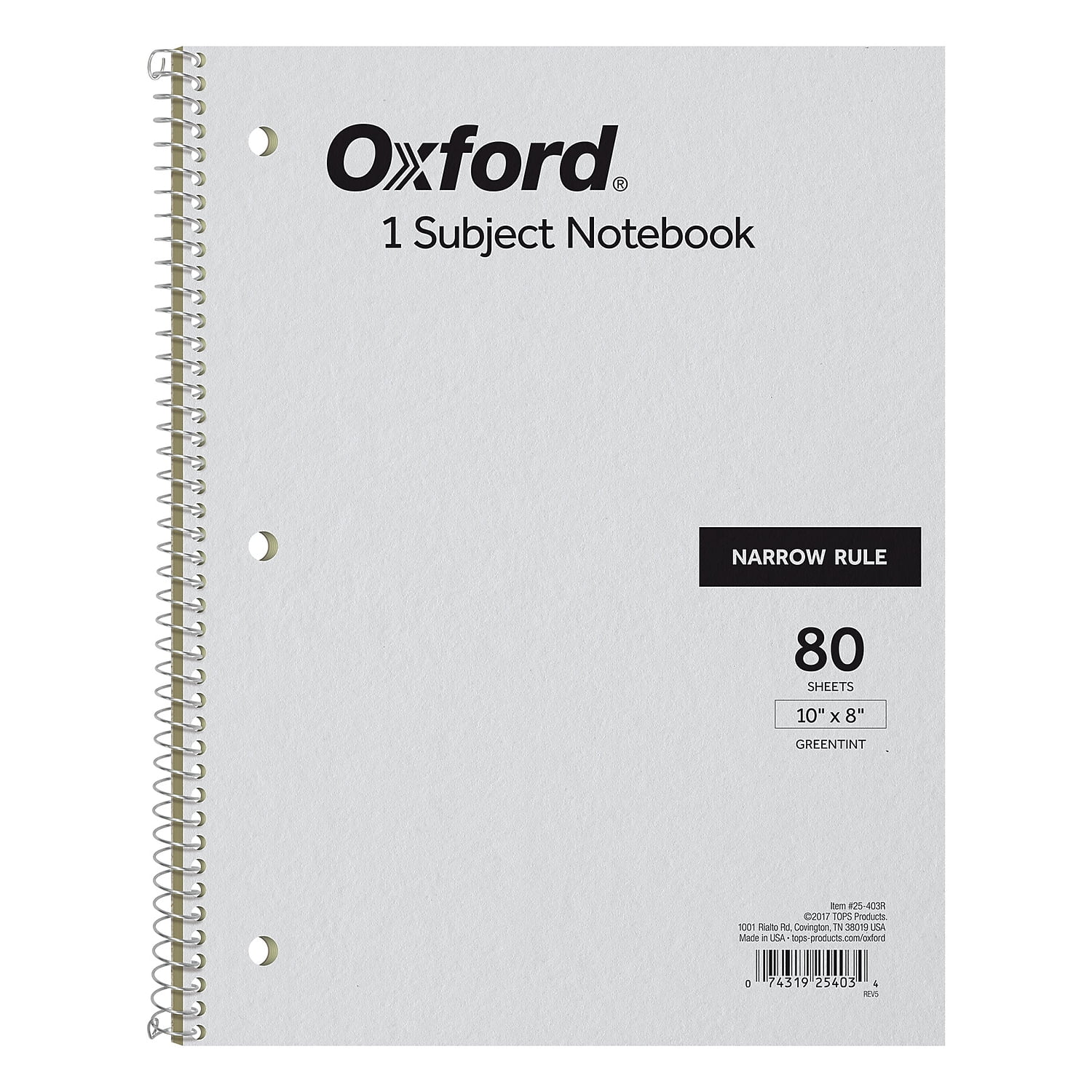 Oxford Notebook 