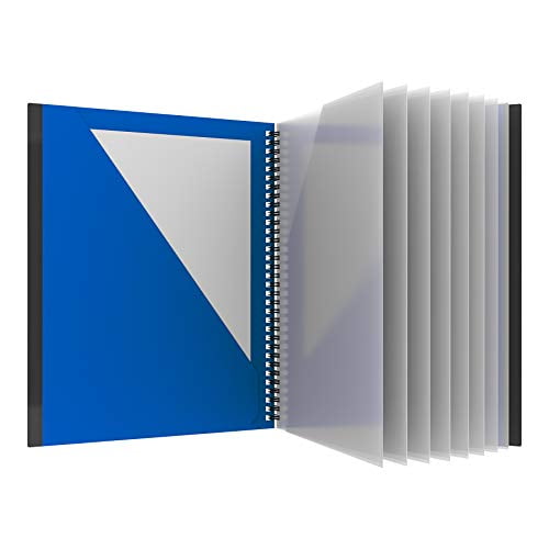 Wholesale PC510F MP Spiral-Bound Polypropylene Display Book Folder with 60  Pockets Manufacturer and Supplier