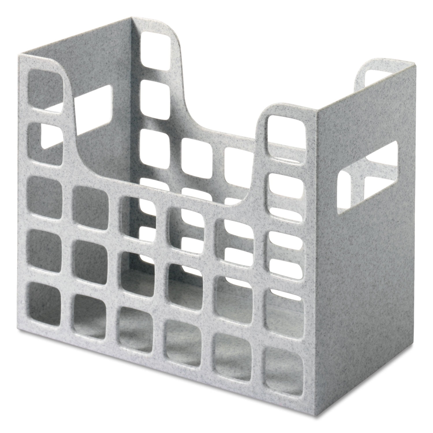 Pendaflex DecoFlex Desktop File w/Folders Letter Plastic 12 1/4 x 6 x 9 1/2 Granite 23054