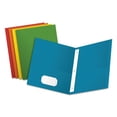 thumbnail image 1 of Oxford, OXF57713, Twin Pocket 3-hole Fastener Folders, 25 / Box, Blue,Green,Yellow,Orange,Red, 1 of 7