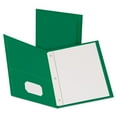 thumbnail image 1 of Oxford, OXF57756, Twin Pocket Folder, 25 / Box, Hunter Green, 1 of 2